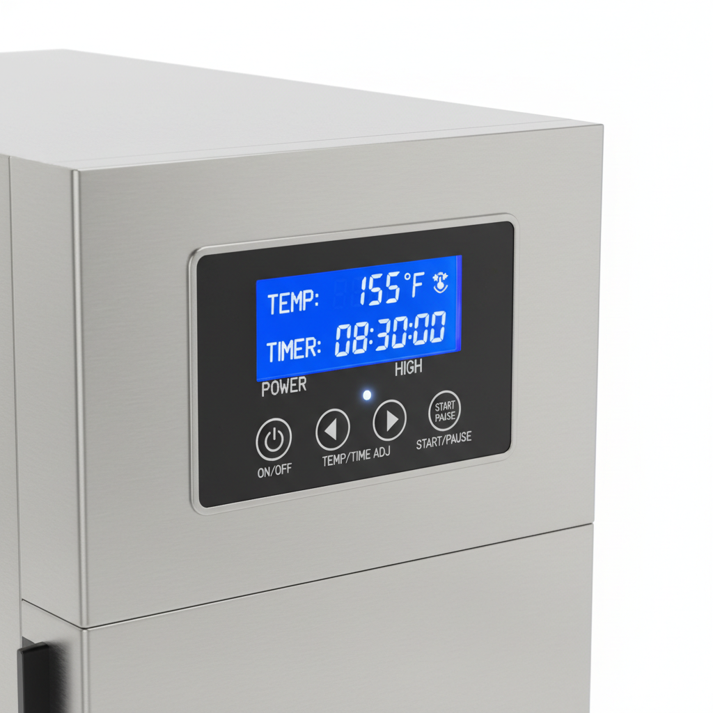 20-Layer Commercial Food Dehydrator Machine — Stainless Steel, Hot Air Circulation