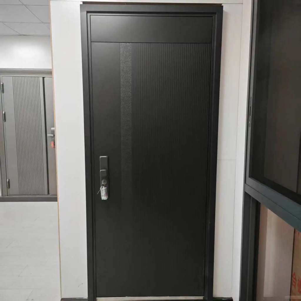 Premium Security Steel Door — Multi-Point Lock, Reinforced Frame