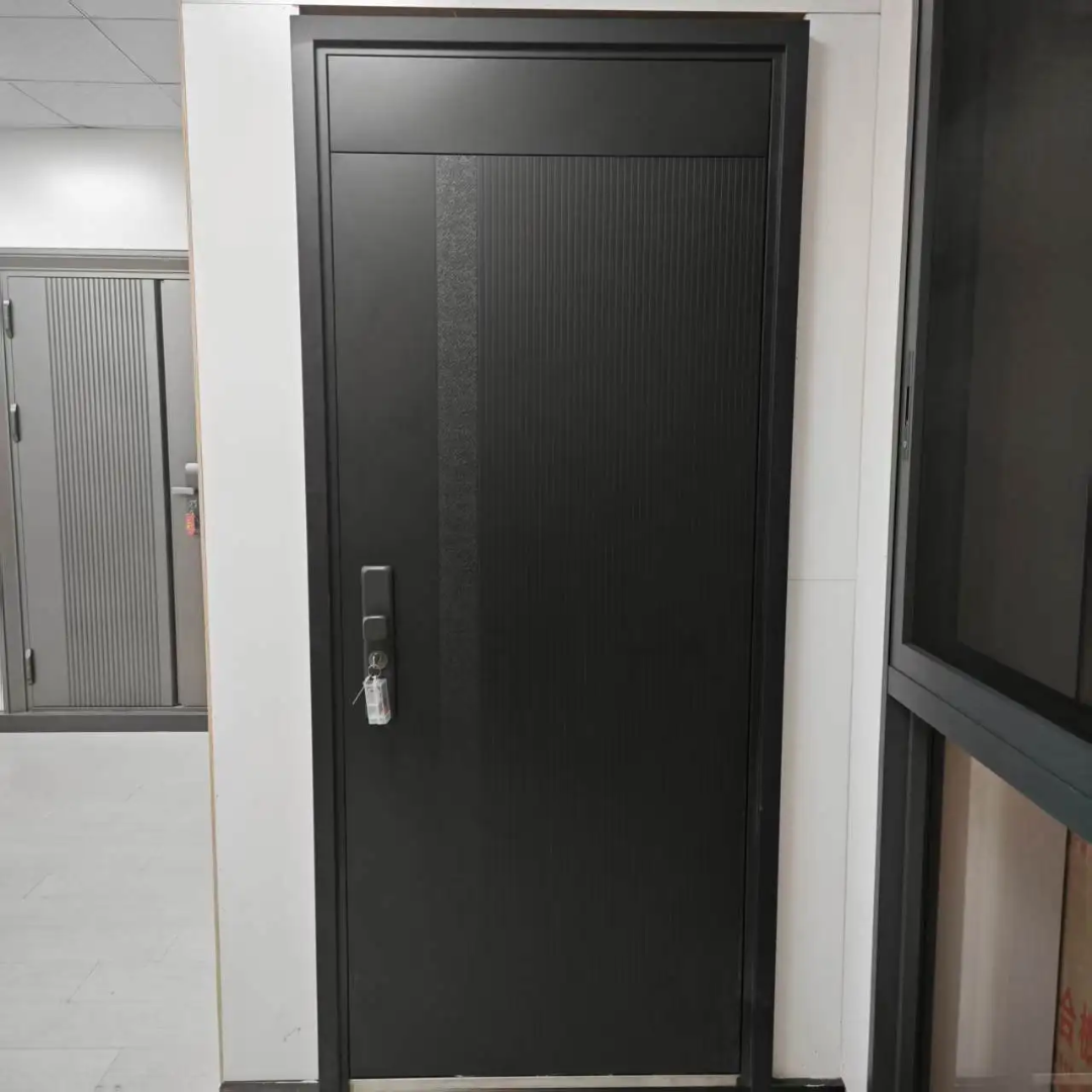 Premium Security Steel Door — Multi-Point Lock, Reinforced Frame