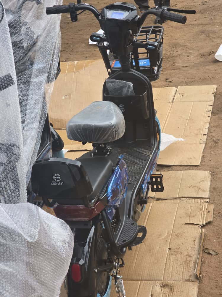 CPZ Electric Scooter E-Bike — Dual Seat with Front Basket